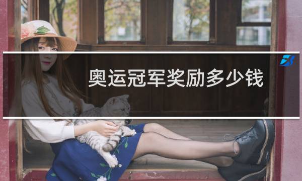 奥运冠军奖励多少钱图片
