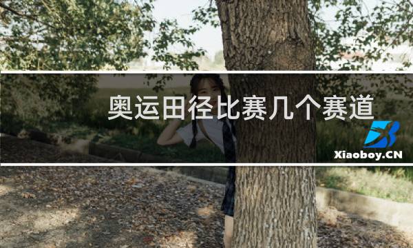 奥运田径比赛几个赛道图片
