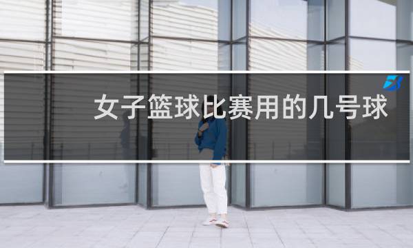 女子篮球比赛用的几号球图片