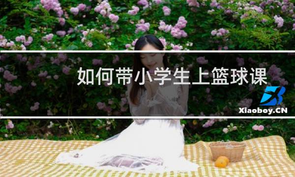 如何带小学生上篮球课图片