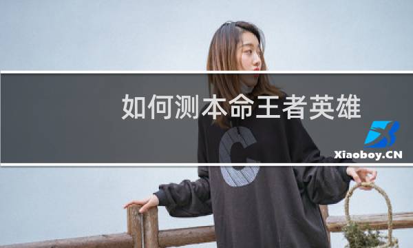 如何测本命王者英雄图片