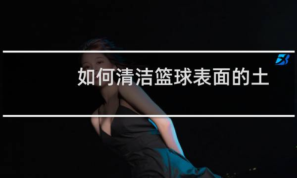 如何清洁篮球表面的土图片