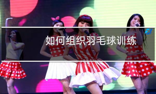 如何组织羽毛球训练图片