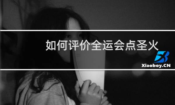 如何评价全运会点圣火图片