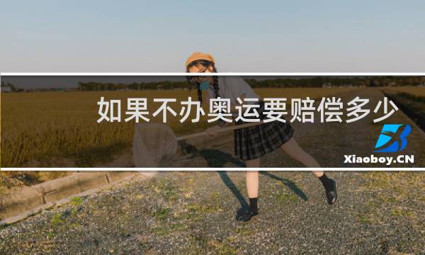 如果不办奥运要赔偿多少图片