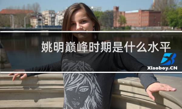 姚明巅峰时期是什么水平图片