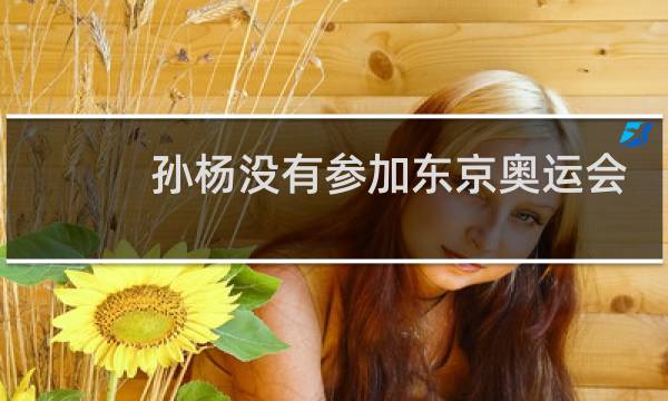孙杨没有参加东京奥运会吗图片