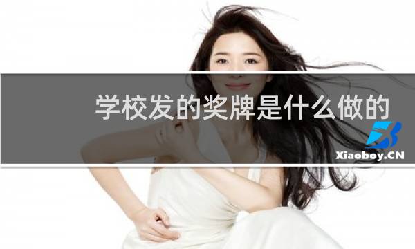 学校发的奖牌是什么做的图片