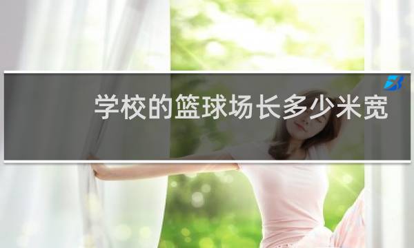 学校的篮球场长多少米宽多少米图片