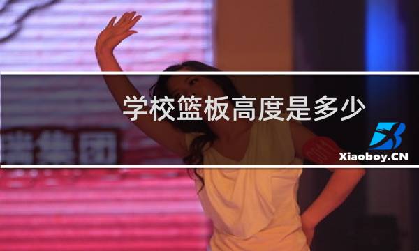 学校篮板高度是多少图片
