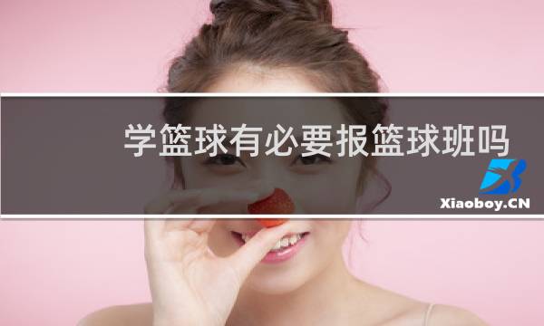 学篮球有必要报篮球班吗图片