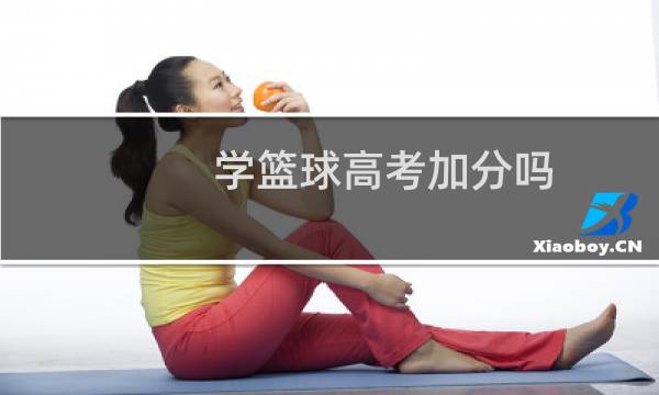 学篮球高考加分吗图片