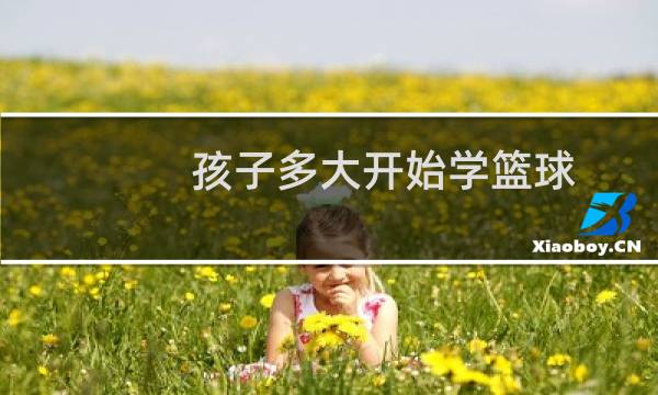 孩子多大开始学篮球图片