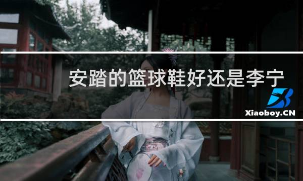 安踏的篮球鞋好还是李宁的篮球鞋好图片