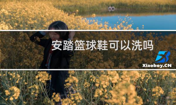 安踏篮球鞋可以洗吗图片