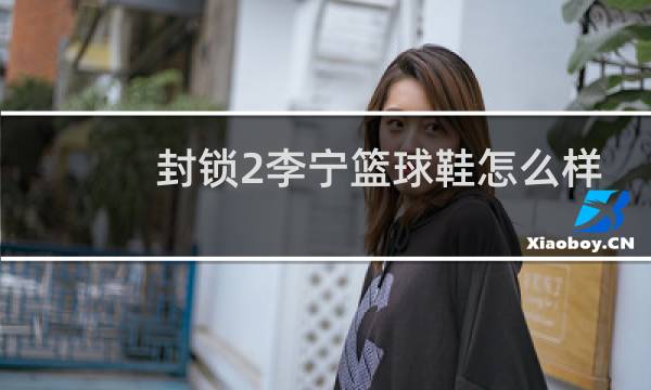 封锁2李宁篮球鞋怎么样图片
