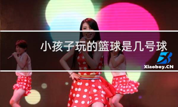 小孩子玩的篮球是几号球图片
