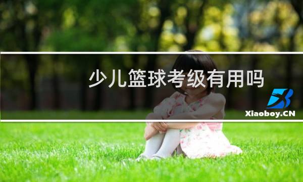 少儿篮球考级有用吗图片