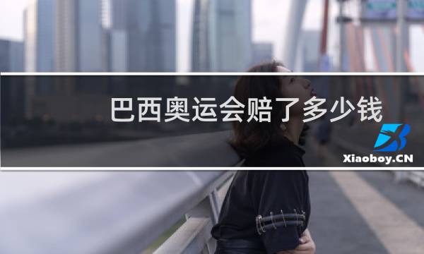 巴西奥运会赔了多少钱图片