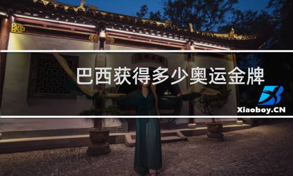 巴西获得多少奥运金牌图片