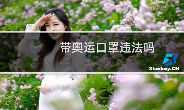 带奥运口罩违法吗图片
