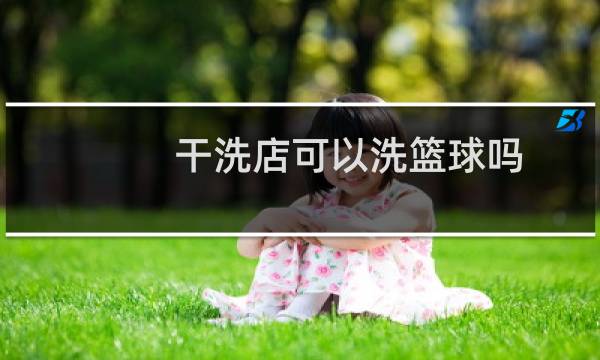 干洗店可以洗篮球吗图片
