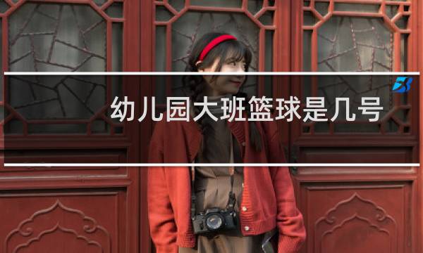 幼儿园大班篮球是几号图片