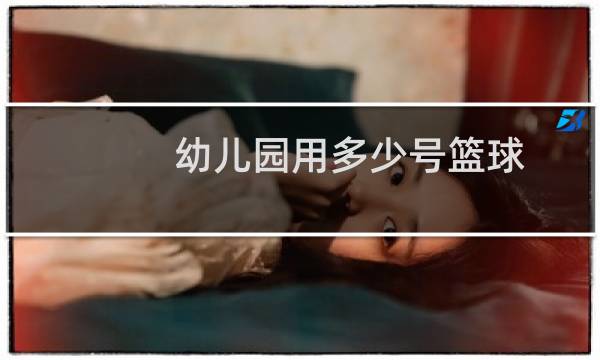 幼儿园用多少号篮球图片