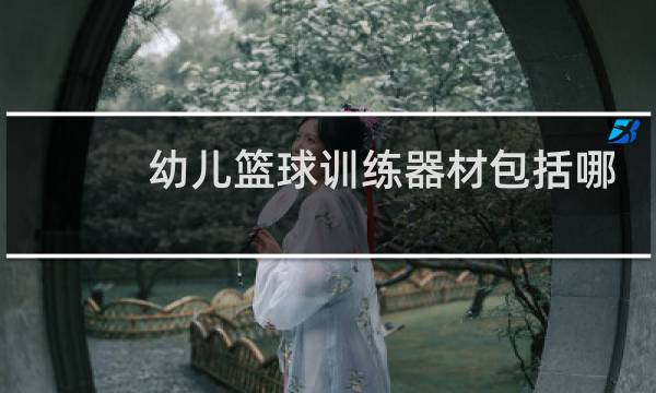 幼儿篮球训练器材包括哪些图片