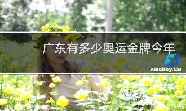 广东有多少奥运金牌今年图片