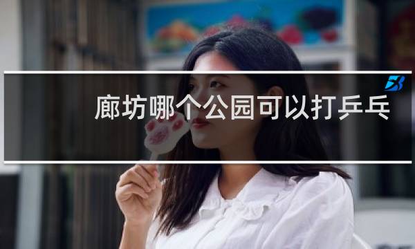 廊坊哪个公园可以打乒乓球图片