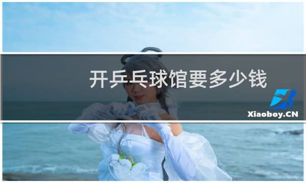 开乒乓球馆要多少钱图片