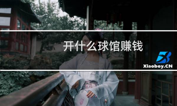 开什么球馆赚钱图片