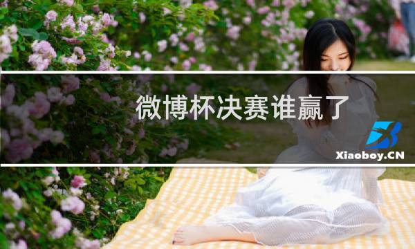 微博杯决赛谁赢了图片