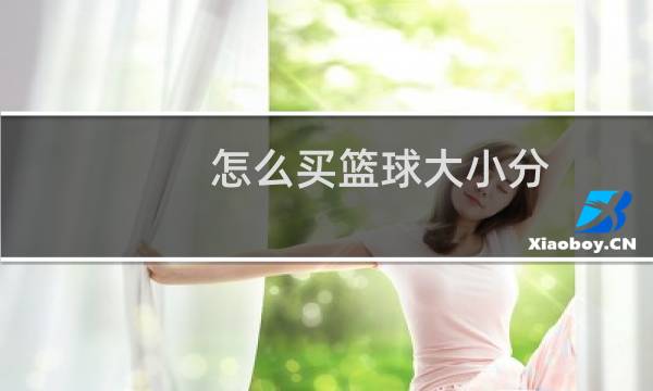 怎么买篮球大小分图片