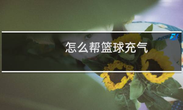 怎么帮篮球充气图片