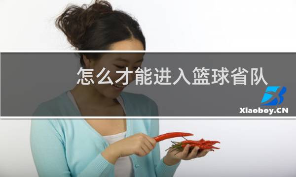 怎么才能进入篮球省队图片
