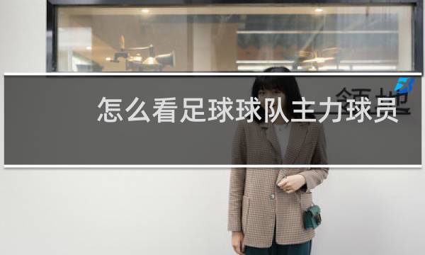 怎么看足球球队主力球员图片