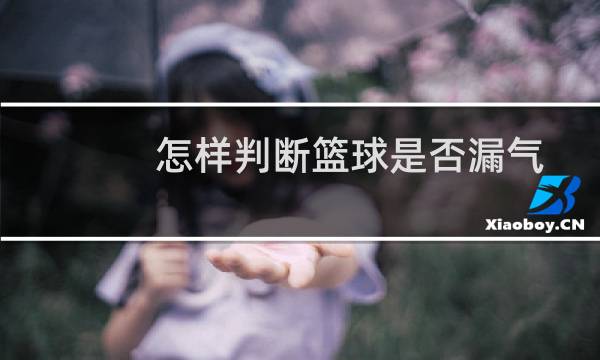 怎样判断篮球是否漏气图片