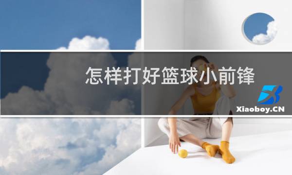 怎样打好篮球小前锋图片