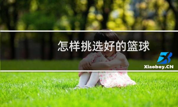 怎样挑选好的篮球图片