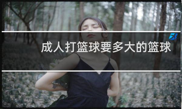 成人打篮球要多大的篮球图片