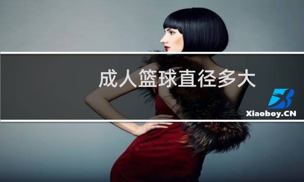 成人篮球直径多大图片