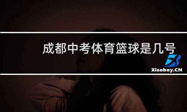 成都中考体育篮球是几号球图片