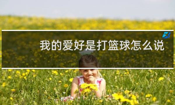 我的爱好是打篮球怎么说图片