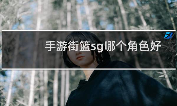 手游街篮sg哪个角色好图片