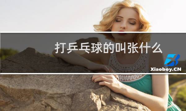 打乒乓球的叫张什么图片