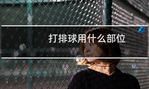 打排球用什么部位图片