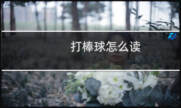 打棒球怎么读图片