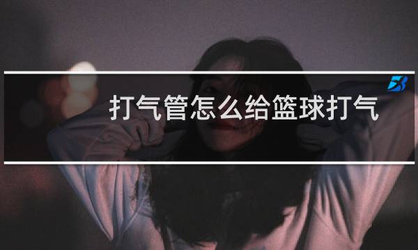 打气管怎么给篮球打气图片